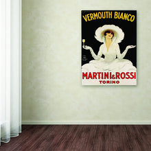 Load image into Gallery viewer, Trademark Art Vermouth Bianco Martini and Rossi Canvas Art by Marcello Dudovich
