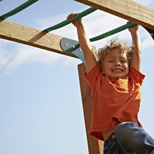 Load image into Gallery viewer, Swing-N-Slide WS 4564 Metal Monkey Bars with Six 21.5" Metal Rungs with Hardware, Green