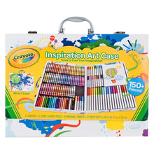 Load image into Gallery viewer, Crayola 140 Count Art Set, Rainbow Inspiration Art Case, Gifts for Kids, Age 4, 5, 6