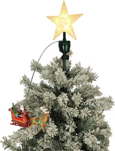 Load image into Gallery viewer, Mr. Christmas 21" Animated Lit Tree Topper