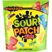 Load image into Gallery viewer, SOUR PATCH KIDS Candy, Original Flavor, 1 Family Size Bag (1.8 lb)