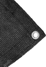 Load image into Gallery viewer, BOEN Privacy Screen Fence Netting Mesh Fabric Windscreen with Reinforced Aluminum Grommets for Garden Fence Or Any Outdoor Metal or Wooden Fencing 6 Ft. X 15 Ft. (Green) (6&#39; x 20&#39;, Black)