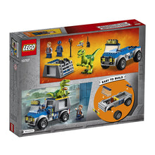 Load image into Gallery viewer, LEGO Juniors/4+ Jurassic World Raptor Rescue Truck 10757 Building Kit (85 Piece)