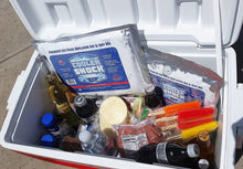 Load image into Gallery viewer, Cooler Shock 4 Mid Size Freeze Packs 10&quot;x 9&quot; - No More Ice! Reusable. You Add Water &amp; Save!