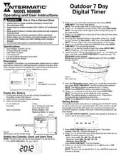 Load image into Gallery viewer, Intermatic HB880R 15-Amp Outdoor Digital Timer for Control of Lights, Decorations, Pumps or Fans with Astronomic Self Adjust