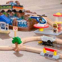 Load image into Gallery viewer, KidKraft Bucket Top Mountain Train Set