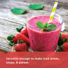 Load image into Gallery viewer, BLACK+DECKER Countertop Blender with 5-Cup Glass Jar, 10-Speed Settings, Black, BL2010BG