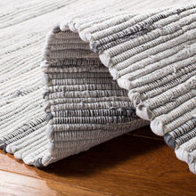 Load image into Gallery viewer, Safavieh Rag Rug Collection RAR121A Hand Woven Grey Cotton Area Rug (10' x 14')