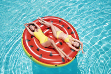 Load image into Gallery viewer, Bestway Watermelon Island Inflatable Pool Float | Fun Pool Party Lounge Fits Up to 3 People | Great for Kids &amp; Adults (43140E)