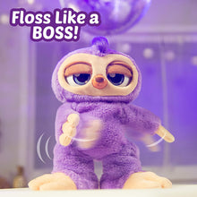 Load image into Gallery viewer, Pets Alive Fifi the Flossing Sloth Purple - 11" Interactive Animal Dancing Robotic Plush Toy with 3 Songs, Floss Dance, Adorable Gift, Party Plush Toy Kids Ages 3+