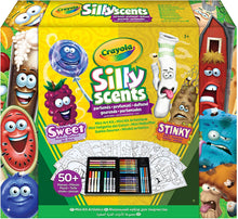 Load image into Gallery viewer, Crayola Silly Scents Mini Inspiration Art Case Coloring Set, Gift for Kids Age 3+