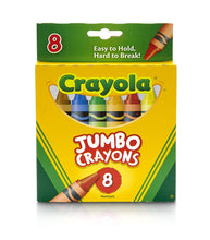 Load image into Gallery viewer, Crayola Jumbo Crayons  - 8 ct
