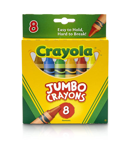 Crayola Jumbo Crayons  - 8 ct