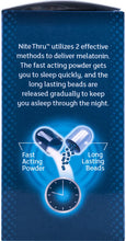 Load image into Gallery viewer, NiteThru Advanced Sleep Aid, Non-Habit Forming, Melatonin Dietary Supplement