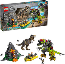 Load image into Gallery viewer, LEGO Jurassic World T. rex vs Dino Mech Battle 75938 (716 Pieces)