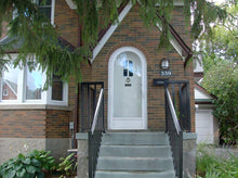 Load image into Gallery viewer, Ideal Security LSDXCR2267AB DX Pull Handle Set for Storm and Screen Doors with Keyed Deadbolt