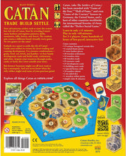 Load image into Gallery viewer, CATAN Board Game (Base Game) | Family Board Game | Board Game for Adults and Family | Adventure Board Game | Ages 10+ | For 3 to 4 players | Average Playtime 60 minutes | Made by CATAN Studio