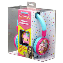 Load image into Gallery viewer, Cute Girls Fashion Wired Headphones with Built in Microphone and Squishy Toy Lamb for Stress Relief Clips to Headphone Wire