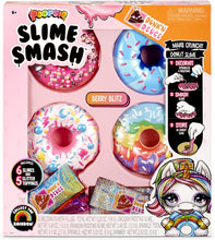 Load image into Gallery viewer, Poopsie Slime Smash Berry Blitz with Crunchy Donut Slime, Multicolor, Model:569268