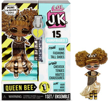 Load image into Gallery viewer, L.O.L. Surprise! JK Queen Bee Mini Fashion Doll with 15 Surprises