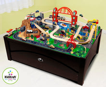 Load image into Gallery viewer, KidKraft Metropolis Train Table &amp; Set