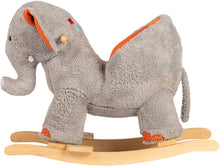Load image into Gallery viewer, Rockin' Rider Ernie The Elephant Baby Rocker Ride On, Orange