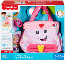 Load image into Gallery viewer, Fisher-Price Laugh &amp; Learn My Smart Purse, Pink, Musical Baby Toy
