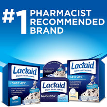Load image into Gallery viewer, Lactaid Fast Act Lactose Intolerance Relief Caplets with Lactase Enzyme