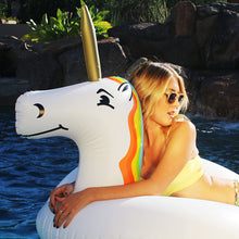 Load image into Gallery viewer, GoFloats Unicorn Pool Float Party Tube Inflatable - Adults &amp; Kids Sizes
