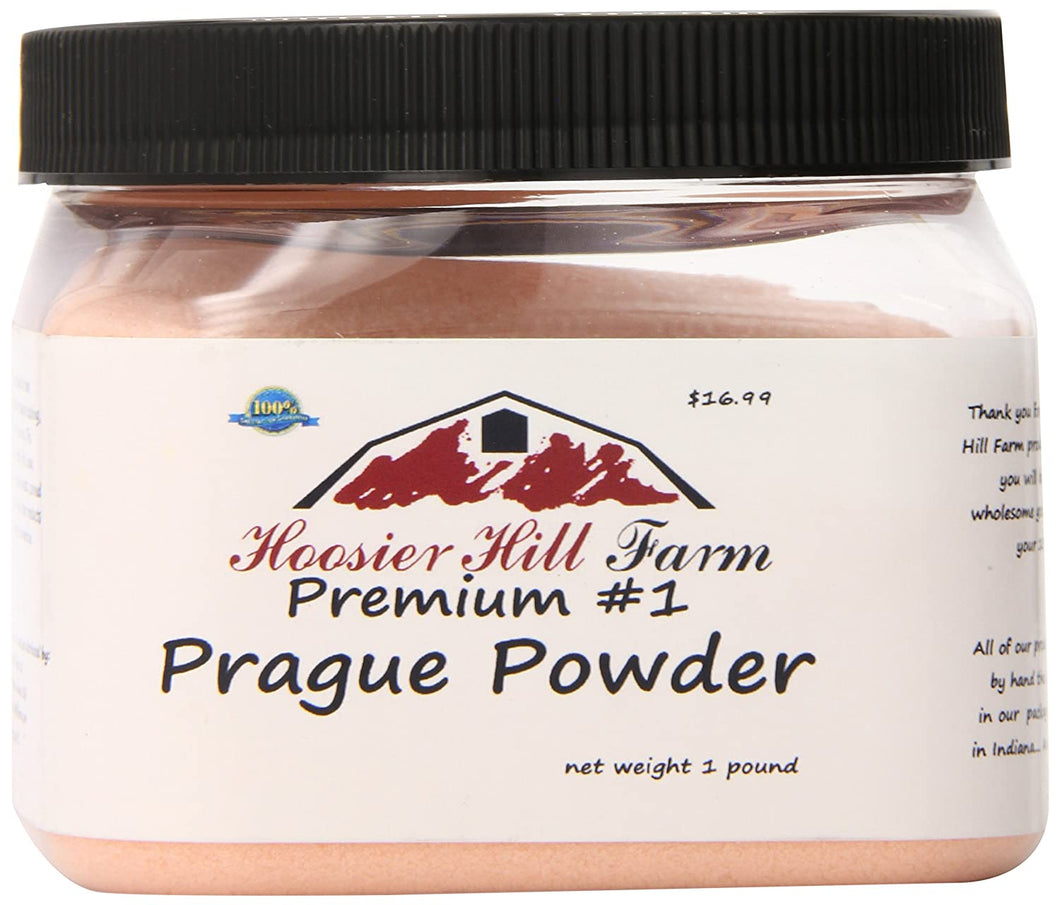 Hoosier Hill Farm Prague Powder Curing Salt, Pink, 1 Pound