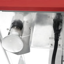 Load image into Gallery viewer, Great Northern Popcorn Old Time Popcorn Popper Machine with Cart, 8-Ounce, Red