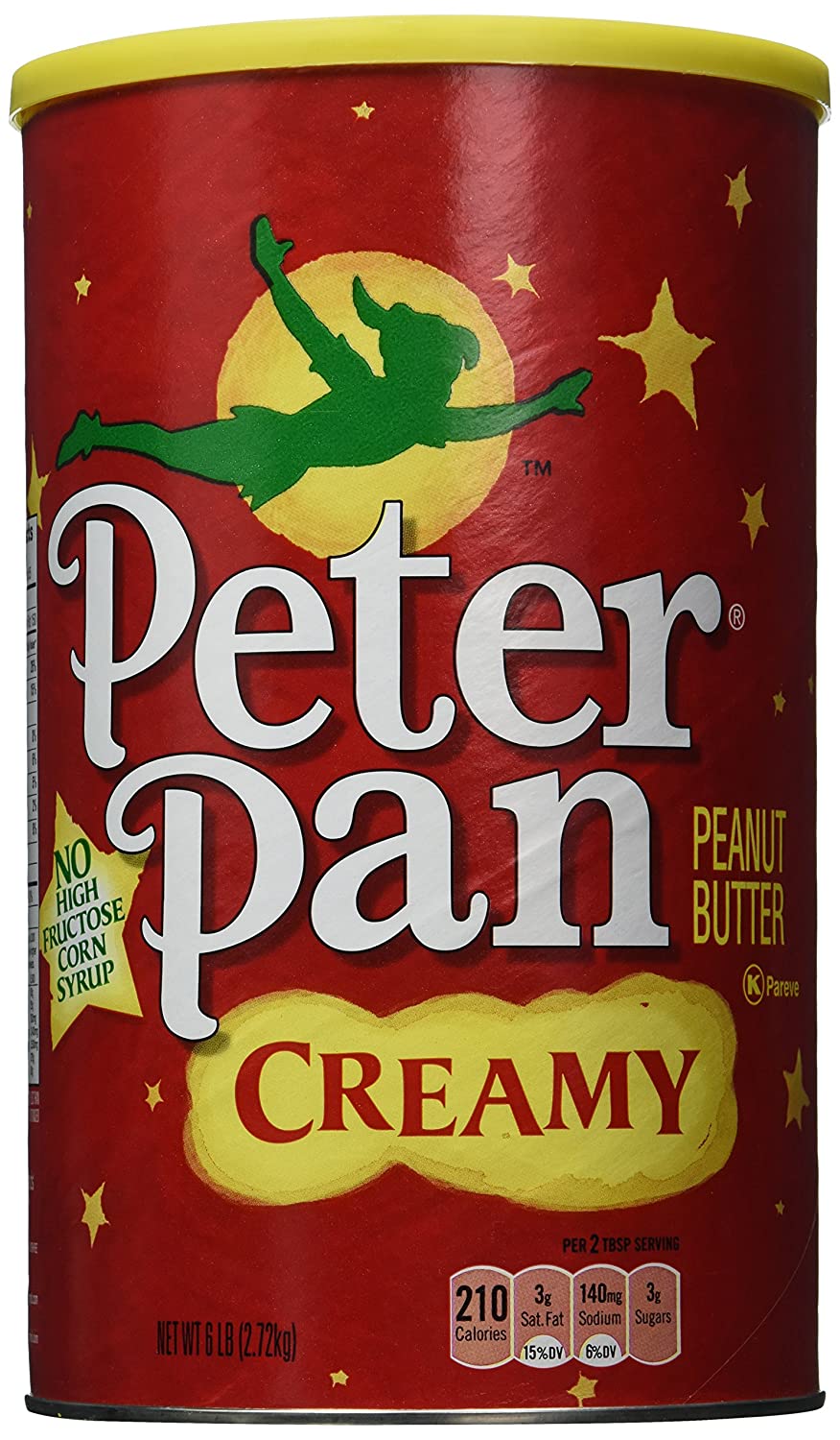 Peter Pan Creamy Peanut Butter Institutional Size 96 oz.
