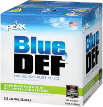 Load image into Gallery viewer, BlueDEF Diesel Exhaust Fluid Synthetic Urea &amp; Deionized Water 2.5 Gallon Jug