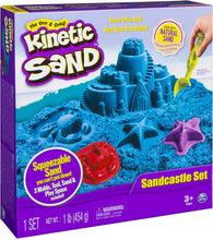 Load image into Gallery viewer, Kinetic Sand The One Only Sandcastle Set 1lb Sand, Molds Tools (Colors Vary)