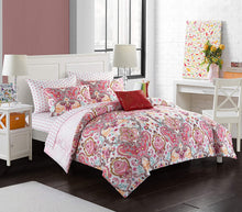 Load image into Gallery viewer, Idea Nuova Gilded Marble Bed in A Bag, Twin, Pink