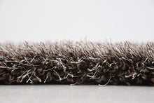 Load image into Gallery viewer, Unique Loom Luxe Solo Collection Plush Modern Pinecone Brown Area Rug (8' x 11')