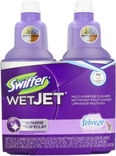 Load image into Gallery viewer, Swiffer WetJet Multipurpose Floor Cleaner Solution with Febreze Refill