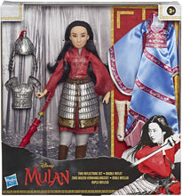 Load image into Gallery viewer, Disney Mulan Two Reflections Set, Fashion Doll with 2 Outfits and Accessories, Toy Inspired by Disney&#39;s Mulan Movie