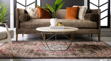 Load image into Gallery viewer, Unique Loom Utopia Collection Traditional Medallion Vintage Warm Tones Chocolate Brown Area Rug (8' x 10')