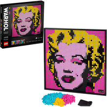 Load image into Gallery viewer, LEGO Art Andy Warhol’s Marilyn Monroe 31197 Collectible Building Kit for Adults; an Excellent Gift for Adults to Make Stunning Wall Art at Home and Who Love Creative Building, New 2020 (3,341 Pieces)