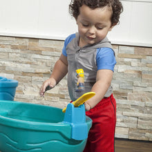 Load image into Gallery viewer, Step2 Spill &amp; Splash Seaway Water Table | Kids Dual-Level Water Play Table with Umbrella &amp; 11-Pc Accessory Set | Large Water Table