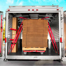 Load image into Gallery viewer, SNAPLOCS E-Strap 2"x8' Ratchet (USA!) with Hook &amp; Loop Storage Fastener