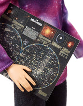 Load image into Gallery viewer, Barbie Astrophysicist Doll, Blonde with Telescope and Star Map, Inspired by National Geographic