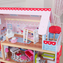 Load image into Gallery viewer, KidKraft Chelsea Doll Cottage with Furniture