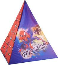 Load image into Gallery viewer, Spiderman Tee Pee Slumber Set