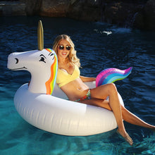 Load image into Gallery viewer, GoFloats Unicorn Pool Float Party Tube Inflatable - Adults &amp; Kids Sizes