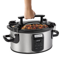 Load image into Gallery viewer, Crockpot SCCPVS600ECP-S SCCPVS600ECP, 6 Quart Silver
