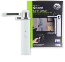 Load image into Gallery viewer, GE Enbrighten Z-Wave Plus Smart Pin Sensor, Attaches to Existing Door Hinge, Left or Right Opening, Repeater/Range Extender, Works with SmartThings, Wink, Iris, 32563, White