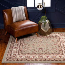 Load image into Gallery viewer, Unique Loom Voyage Collection Traditional Oriental Classic Green Area Rug (3' 3 x 5' 3)