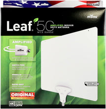 Load image into Gallery viewer, Mohu Leaf 50 TV Antenna Amplified 60 Mile Range MH-110584